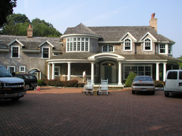 Exterior of luxury residential home