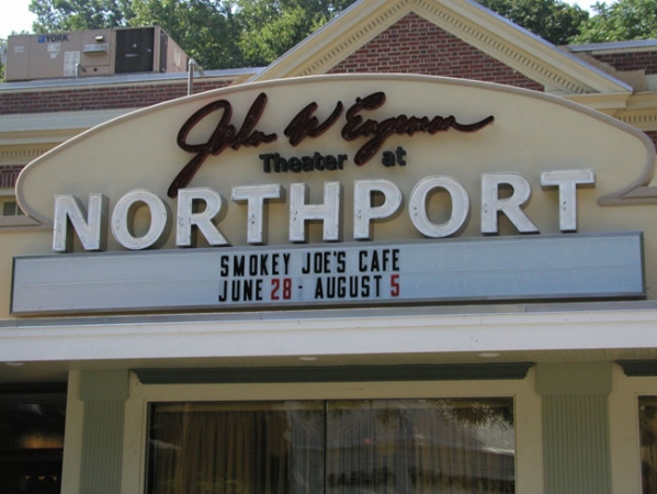 Theater entrance with custom paint work